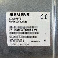 Siemens Simodrive 6SN1162-0BA02-0AA0 Radialgebläse