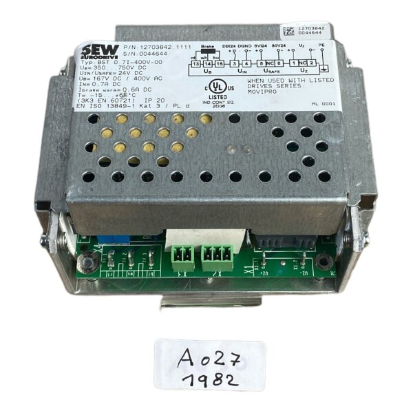 SEW Eurodrive BST 0.7I-400V-00 Bremsmodul