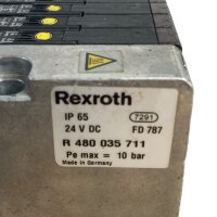 Rexroth R 480 035 711 + 0 820 062 201 Ventilinsel 0820062001