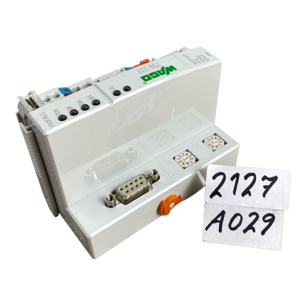 Wago 750-333 Profibus DP 12MBdDPV1