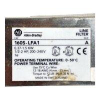 Allen-Bradley 160S-LFA1 Netzfilter