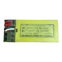 Pilz PB-1NK/60f/220V~/2U Sicherheitsrelais