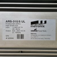Metronix ARS-310/5 UL Servo Drive -USED-