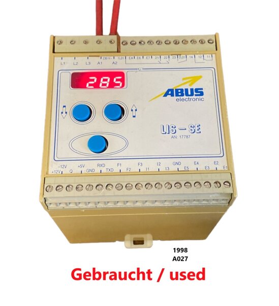 ABUS electronic LIS-SE 16056041 V1.095 Steuereinheit AN 17787