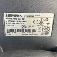 Siemens Simatic 277 10 6AV6645-0BE02-0AX0 Simatic Mobile Panel 6AV66450BE020AX