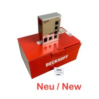 BECKHOFF CU2005 5-port switch Ethernet 100 MBit/s 24 V DC...