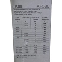 ABB AF580-30 Schütz