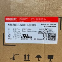 Beckhoff AM8032-5DH1-0000 Servomotor