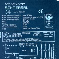 SCHMERSAL PROTECT SRB 301MC-24V Sicherheitsrelais