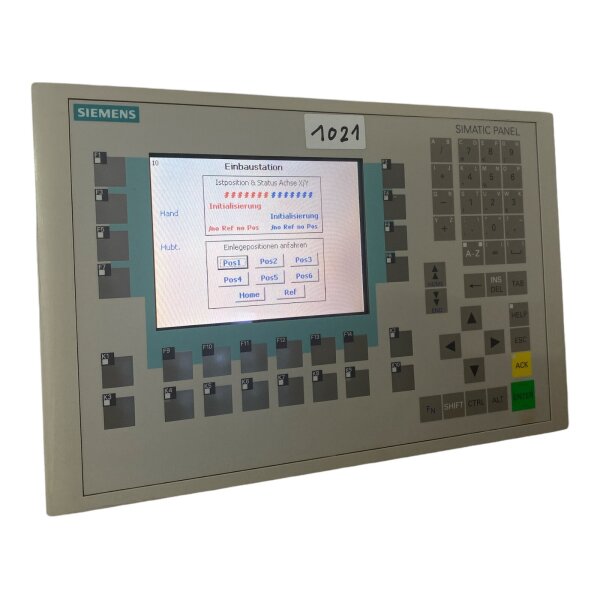 Siemens 6AV6542-0CA10-0AX1 Simatic Panel OP270 KEY-6 CSTN