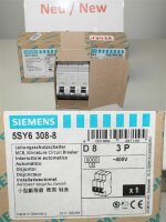 Siemens 5SY6308-8 Leistungsschutzschalter 5SY63 MCB...
