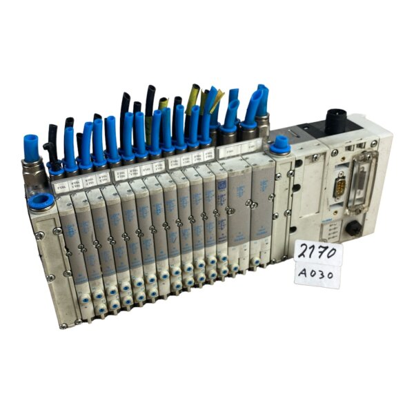 Festo CPX-FB14 / VMPA1-FB-EMS-8 / VMPA2-FB-EMS-4 Ventilinsel