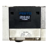 Festo CPX-FB14 / VMPA1-FB-EMS-8 / VMPA2-FB-EMS-4 Ventilinsel