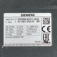 Siemens 1FK7044-4CH71-1QG0 Servomotor