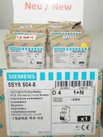 Siemens 5SY6504-8 Leistungsschutzschalter 5SY65 MCB...
