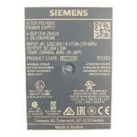Siemens SITOP PSU100S 6EP1334-2BA20 Power Supply