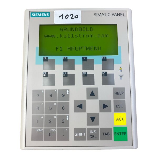 Siemens 6AV6 641-0CA01-0AX1 Simatic Operator Panel OP77B