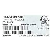 SANYO DENKI TP-C20EA ohne Schlüssel