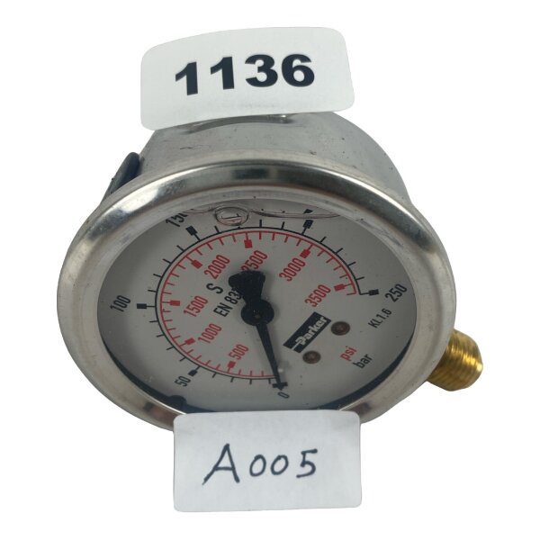 Parker EN 837 Manometer