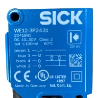 Sick WE12-3P243 Fotoelektrischer Sensor