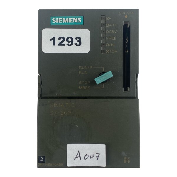 Siemens 6ES7314-1AE04-0AB0 Simatic S7