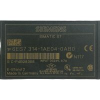 Siemens 6ES7314-1AE04-0AB0 Simatic S7