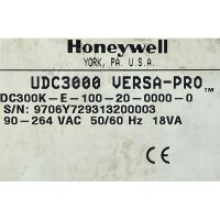 Honeywell UDC3000 VERSA-PRO DC300K-E-100-20-0000-0  CONTROLLER