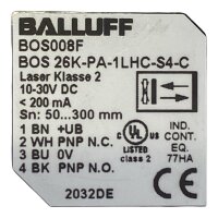 Balluff BOS008F BOS 26K-PA-1LHC-S4-C Optischer Sensor