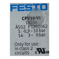 Festo CPV10-VI-P8-M7-B 18200