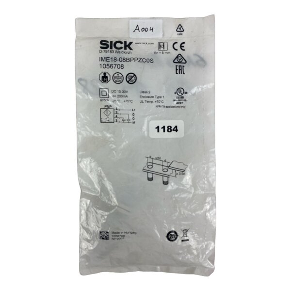 SICK IME18-08BPPZC0S Sensor