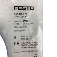 FESTO SMT-8M-A-PS-24V-E-2,5-0E Nährungsschalter