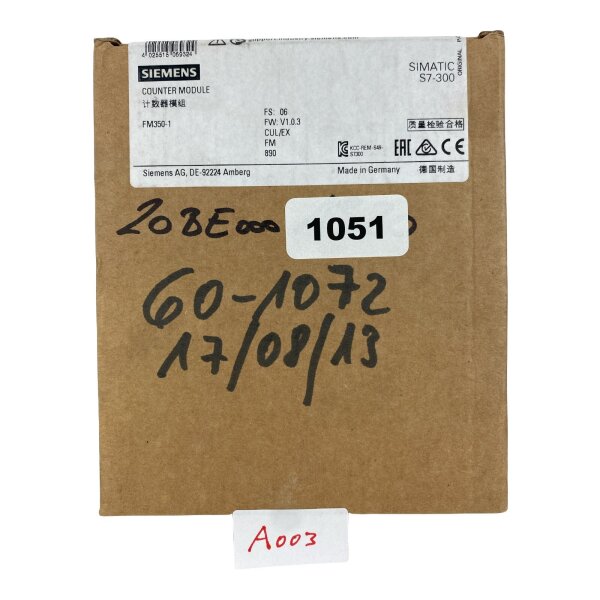 SIEMENS SIMATIC S7 6ES7350-1AH03-0AE0