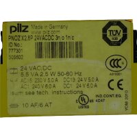 Pilz PNOZ X2.8P 24VACDC 3n/o1n/c  X28P24VACDC3no1nc 777301 Sicherheitsschaltgerä
