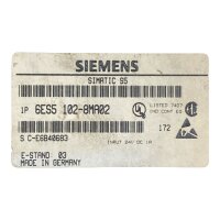 Siemens 6ES5102-8MA02 Simatic S5
