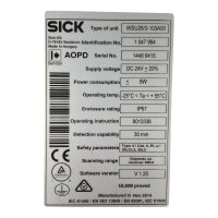 Sick WSU26/3-103A00 Lichtschranke
