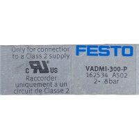 Festo VADMI-300-P 162534 A502 Vakuumerzeuger