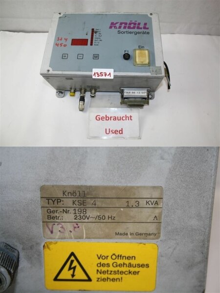 knöll KSE-4 SORTIERGERÄTE