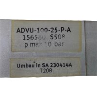 Festo ADVU-100-25-P-A  Kompakt Zylinder 156580 Gebraucht
