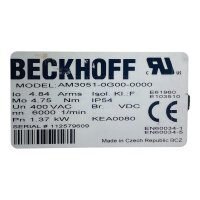 BECKHOFF AM3051-0G00-0000 Servomotor