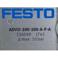 FESTO ADVU-100-100-A-P-A 156049 Kompaktzylinder