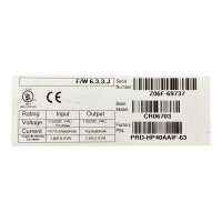 KOLLMORGEN SERVOSTAR cd PRD-HP40AAIF-63 Model CR06703