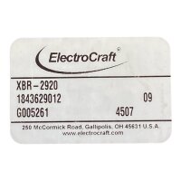 ElectroCraft XBR-2920 1843629012 Servomotor