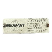 Hauser 115A6-88S Servomotor mit Neugart PL115NH Getriebe