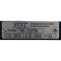 Stotz RB-DSPW 1.K-1925 2.K-1983 24V Digitaler schnellaufnehmer