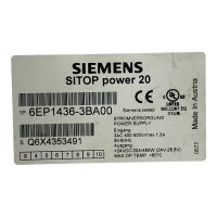 Siemens 6EP1436-3BA00 Sitop Power 20