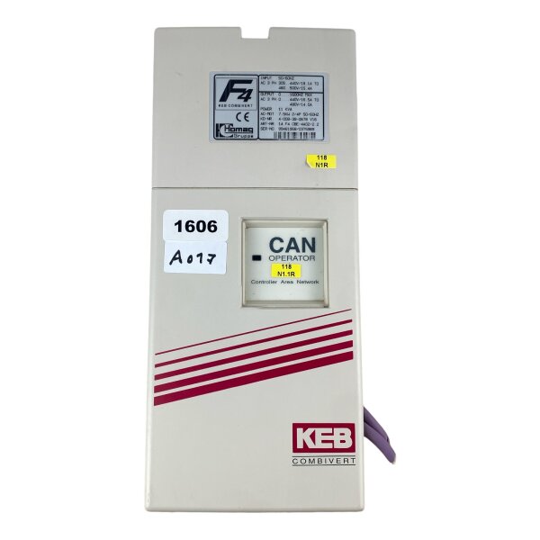 KEB COMBIVERT F4 14.F4.CBE-4A0222 Frequenzumrichter