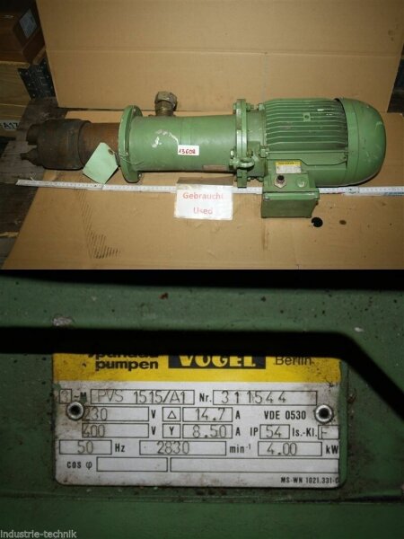 SPANDAU VOGEL PVS 1515/A1 Kühlmittelpumpe Eintauchpumpe