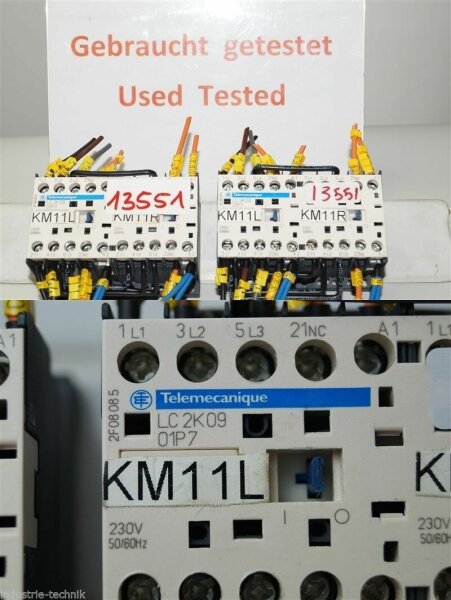 Schneider  LC2K09 Contactor 230V Wendeschütz 4KW LC2K0901P7
