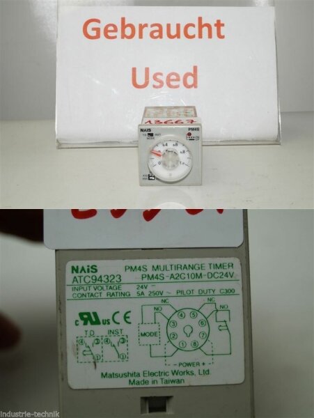 NAIS ATC94323  PM4S  MULTIRANGE TIMER