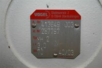 Vogel getriebe kegelgetriebe übersetzung i=3  413649 WINKELGETRIEBE
